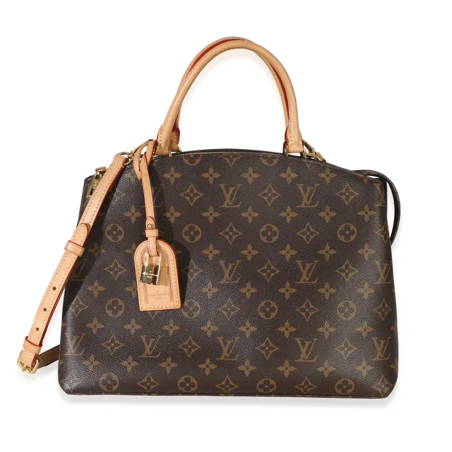 Louis Vuitton Monogram Canvas Grand Palais Brown Handbag in Brown Coated canvas from HEWI
