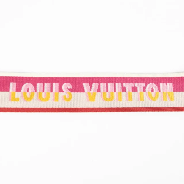 Louis Vuitton Fuchsia Logo Jacquard Diane Bandoulière Strap in Pink Woven leather from Labellov, photo 2 of 3