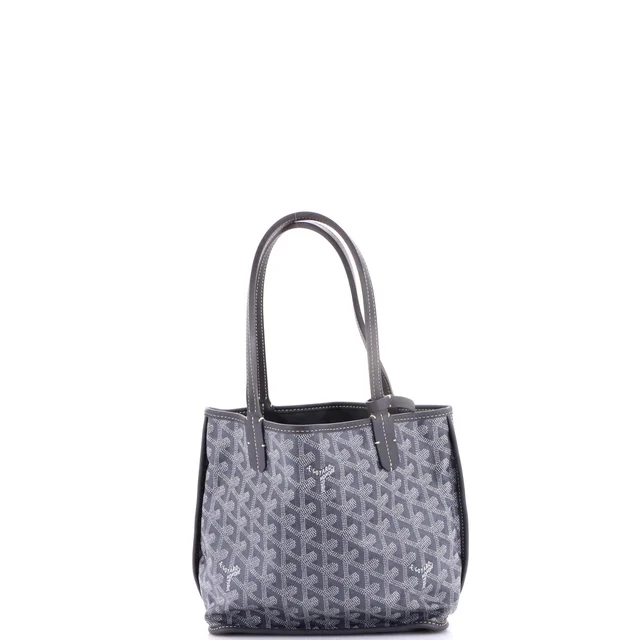 Goyard Anjou Reversible Tote Coated Canvas Mini in gray Coated canvas from Rebag, photo 4 of 8