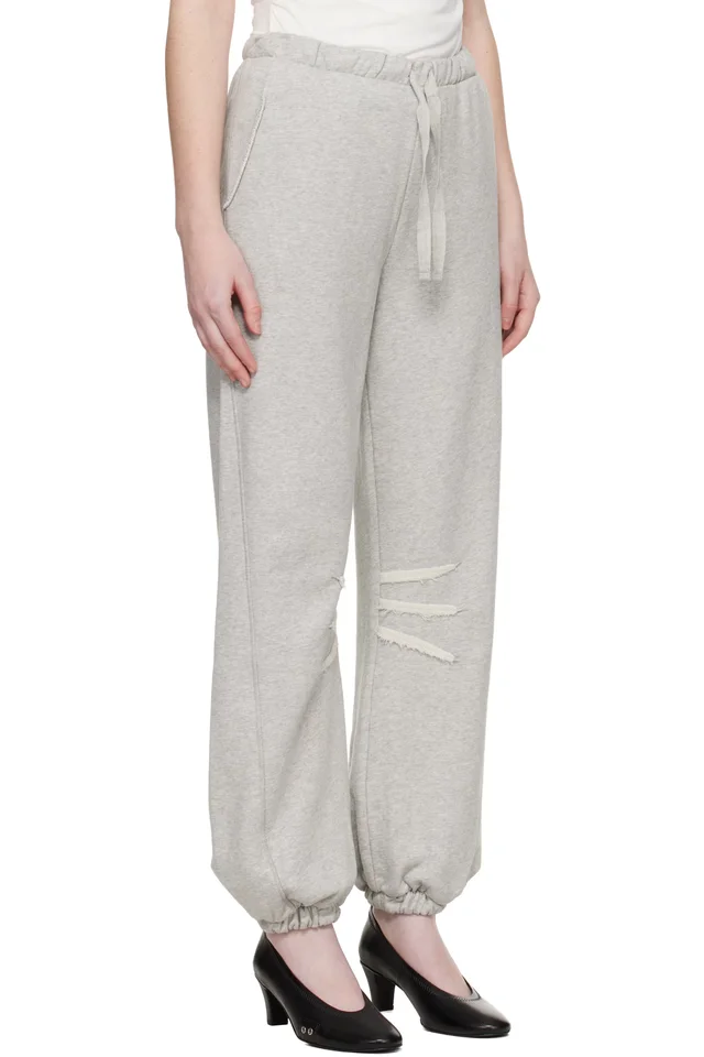 Paloma Wool Gray Cooper Lounge Pants, photo 2 of 4 from SSENSE