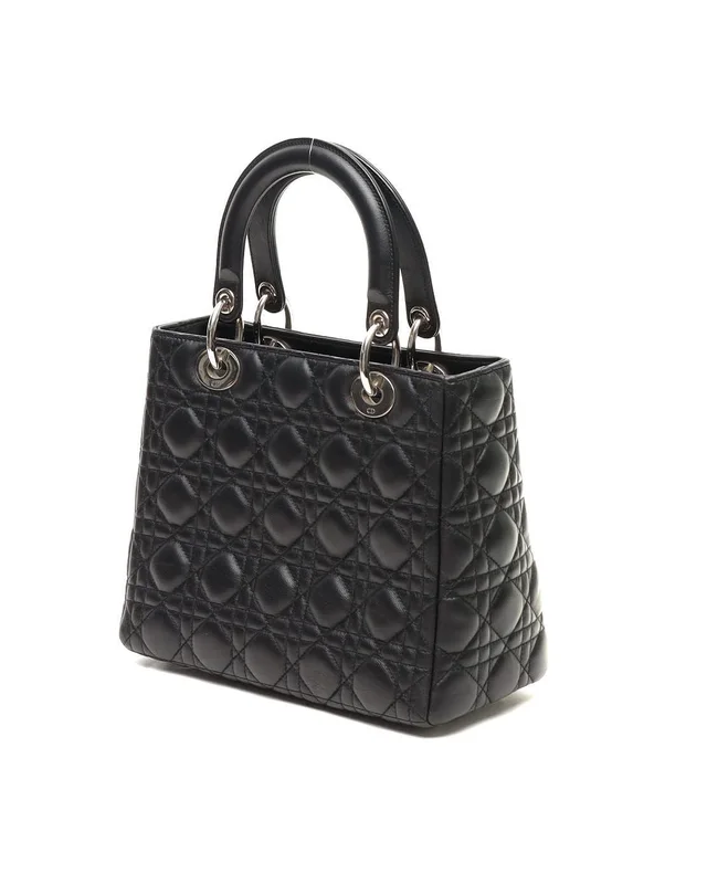 Medium Lady Dior Bag in Leather from A Retro Tale, photo 3 of 11