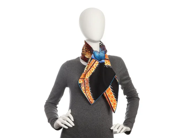 Hermès Baobab Cat Silk Scarf 90cm in Silk from Ann's Fabulous Finds, photo 1 of 1