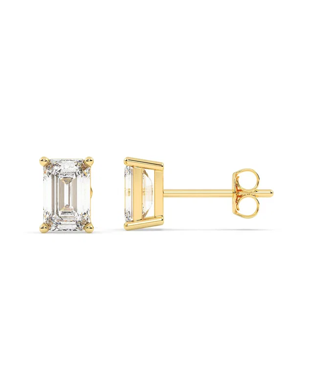 Lab Grown Diamonds 14K 5.00 ct. tw. Lab-Grown Diamond Earrings in //asset1.ruecdn.com/images/sw/602051/6020516334_RLSW_whitegold.jpg, image 1 of 1 from Rue La La