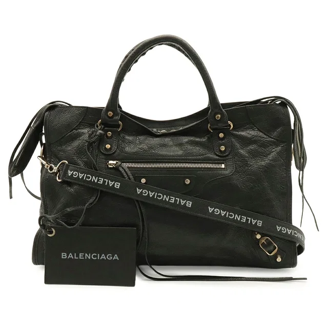Balenciaga Classic City Leather 2way Bag in Leather from LuxUness
