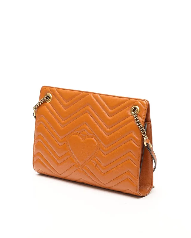 Gucci GG Marmont Accordion Shoulder Bag in Leather from A Retro Tale, photo 3 of 15