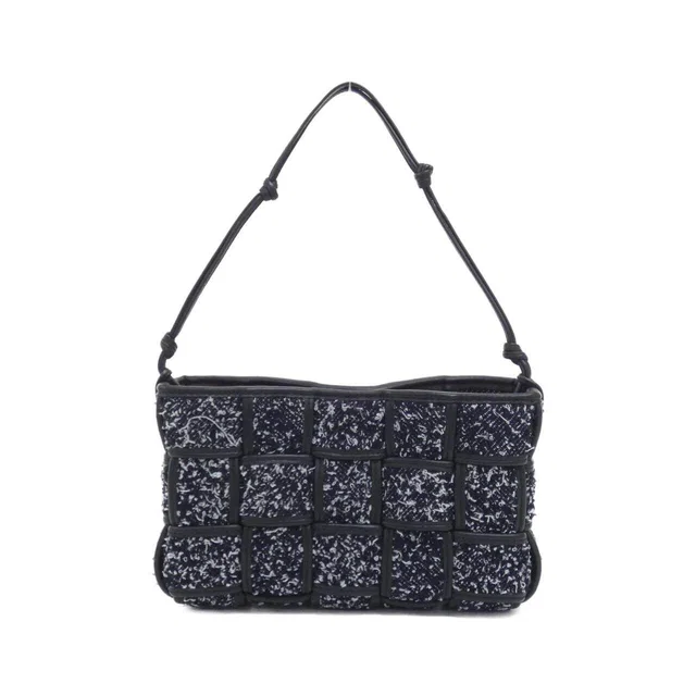 Bottega Veneta Tweed Shoulder Bag in Tweed from LuxUness