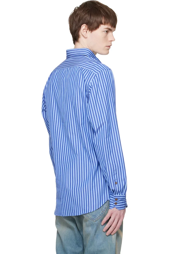 Vivienne Westwood Blue Ghost Shirt, photo 3 of 4 from SSENSE