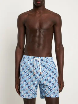 SAM DIEGO Beach shorts with drawstring waist in 65% Polyester, photo 2 of 4 from LUISAVIAROMA