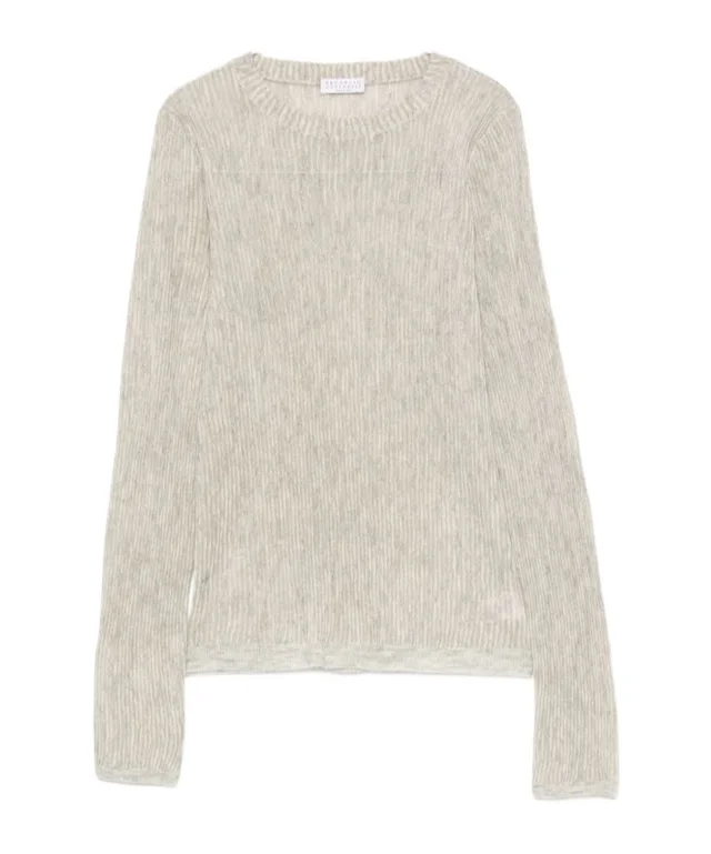 Brunello Cucinelli ribbed-knit long-sleeve knit from SENSER, photo 1 of 1