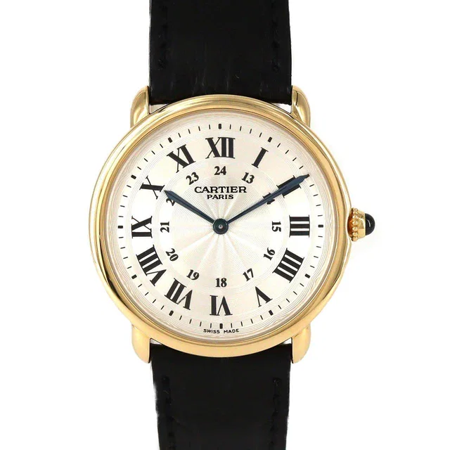 Cartier Ronde LC Yellow Gold Manual Winding in Yellow from LuxUness