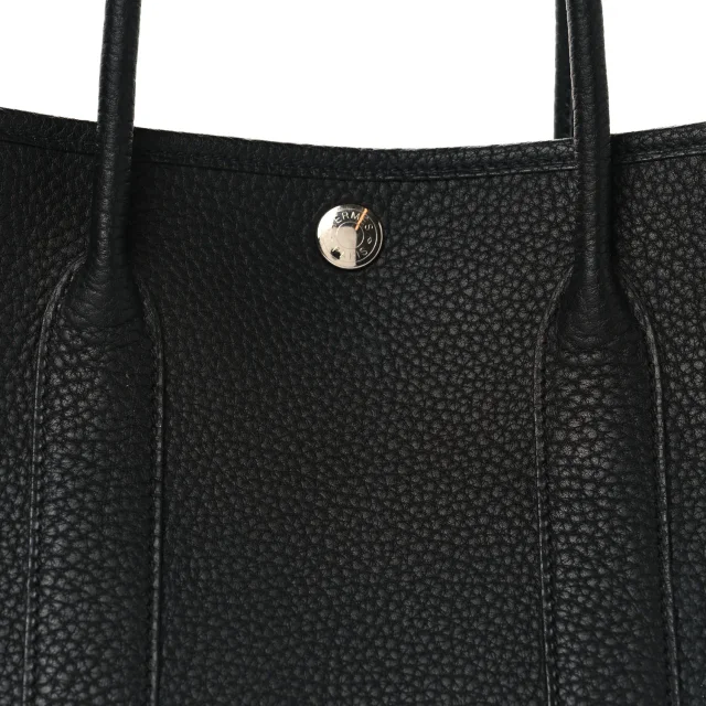 Hermès Negonda Garden Party 30 TPM Black in Black Caviar leather from FASHIONPHILE, photo 7 of 9