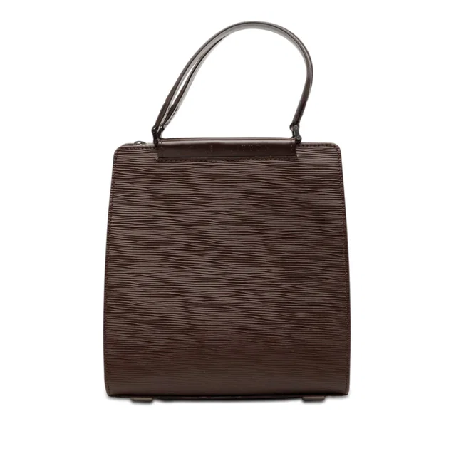 Brown Louis Vuitton Epi Figari PM Handbag in Brown Leather from Designer Revival
