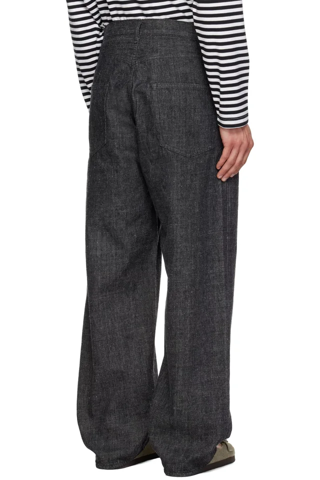 nanamica Black Selvage Jeans, photo 3 of 4 from SSENSE