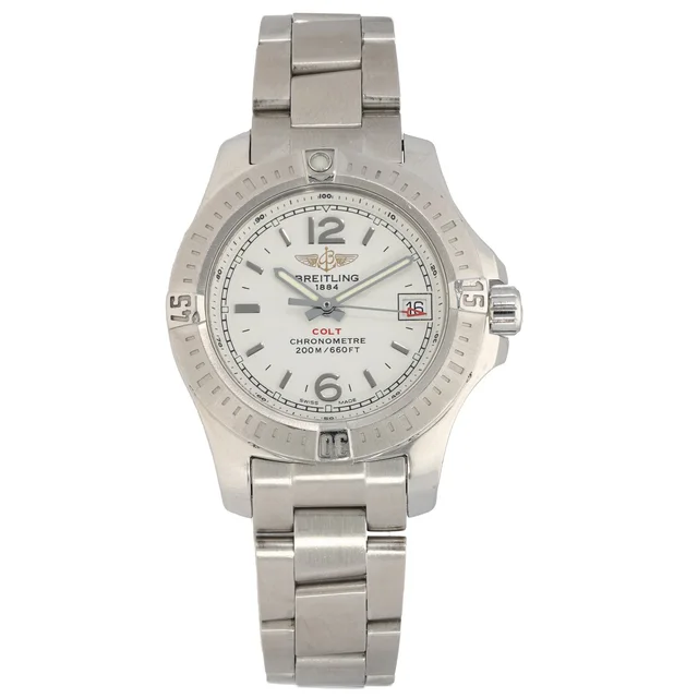 Breitling Colt A77388 33mm Stainless Steel Watch from H&T