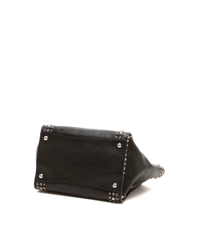 Prada Studded Vitello Double Zip Bag in Leather from A Retro Tale, photo 5 of 8