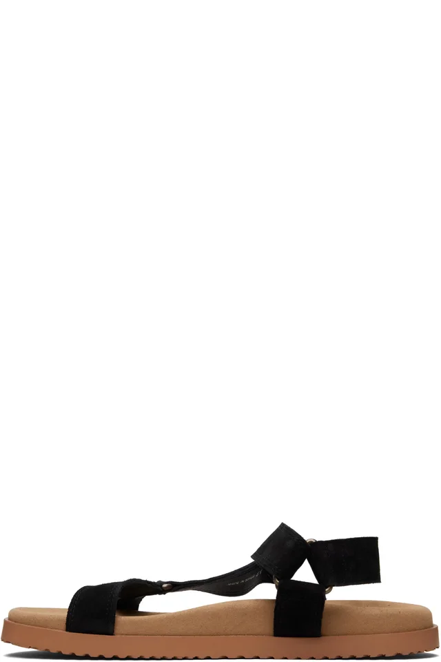 Dsquared2 Black Suede Sandals, photo 3 of 4 from SSENSE