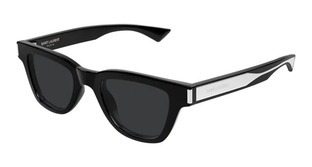 Saint Laurent Sl Sunglasses — Black Acetate in Black from HEWI
