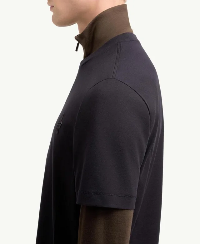 Moncler Logo Patch Cotton Blend T-Shirt (Three Pack), photo 3 of 5 from SENSER