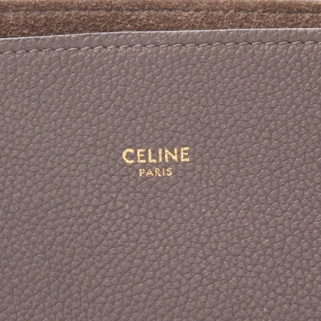 Celine tote bag Phantom tote in Grey Caviar leather from Collector Square, photo 4 of 5