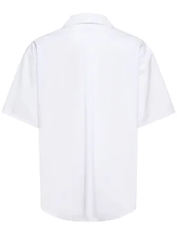 LOWNN Cotton poplin shirt in 100% Cotton, photo 5 of 5 from LUISAVIAROMA
