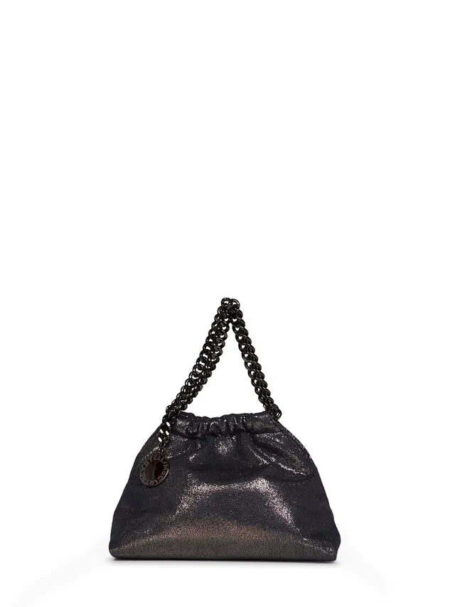 Stella McCartney Falabella Mini Crossbody Bag — Navy Polyamide in Navy from HEWI