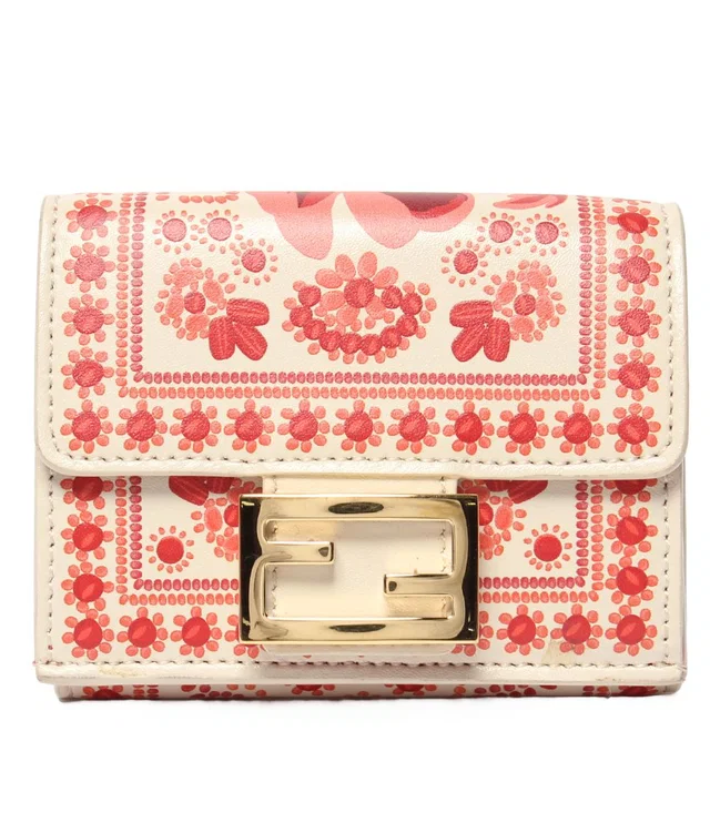 Fendi Trifold Wallet Compact from The Reluxe