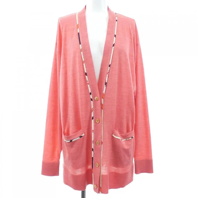 Hermès Cardigan Pink in Pink from The Reluxe