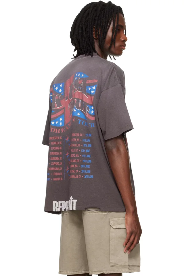 Represent Brown 'Dream On Tour' T-shirt, photo 3 of 4 from SSENSE