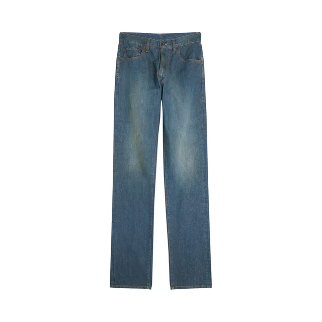 Maison Margiela Americana Jeans 'Vintage Blue' | Women's Size 26 in blue from GOAT