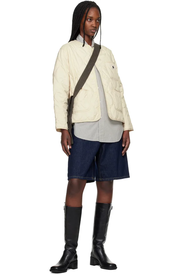 Carhartt Work In Progress Beige Skyler Liner Jacket, photo 4 of 4 from SSENSE