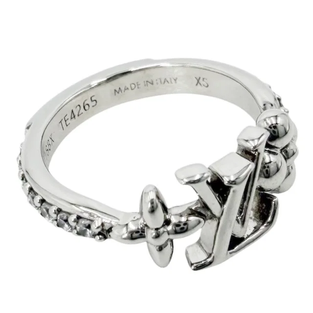 Ring Monogram Flower LV Iconic XS Silver in Silver from The Reluxe