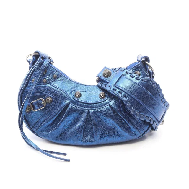 Balenciaga LE CAGOLE XS Leather Shoulder Bag in Leather from LuxUness
