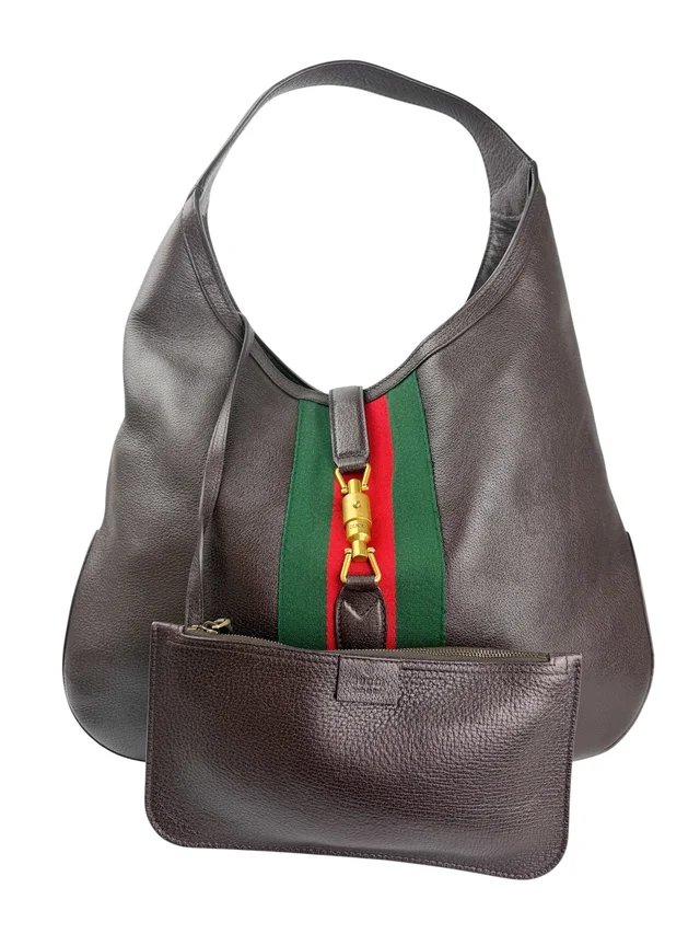 Gucci Brown Leather Jackie Hobo in Espresso Leather from Season 2 Consign, photo 3 of 3