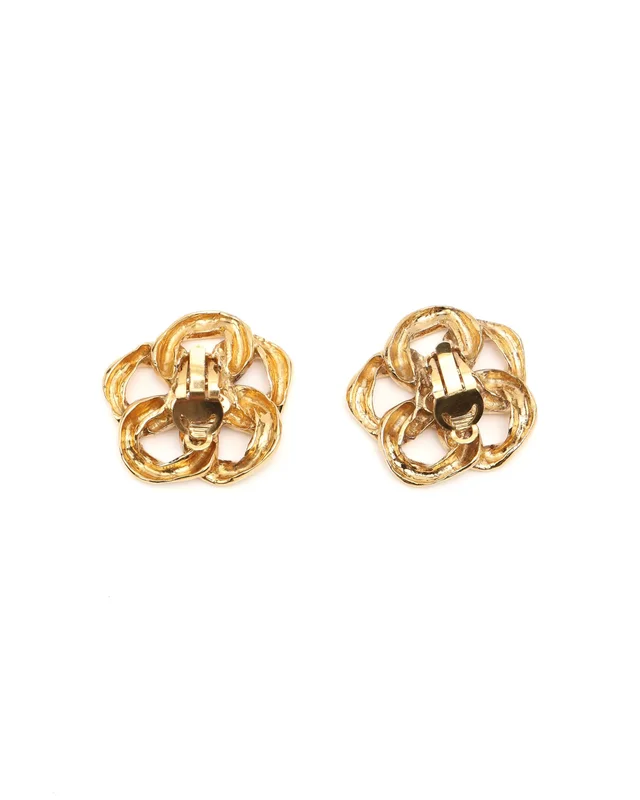 Chanel Coco Mark Clip-on Earrings from A Retro Tale, photo 3 of 4
