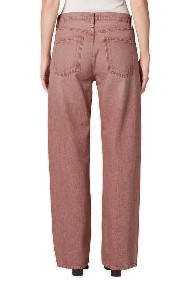 Agolde High Rise Wide-Leg Jeans, photo 5 of 5 from SENSER