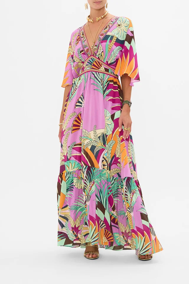 Camilla eBoutique WAISTED DRESS WITH HEM RUFFLE GIZA GODDESS from CAMILLA, photo 1 of 1