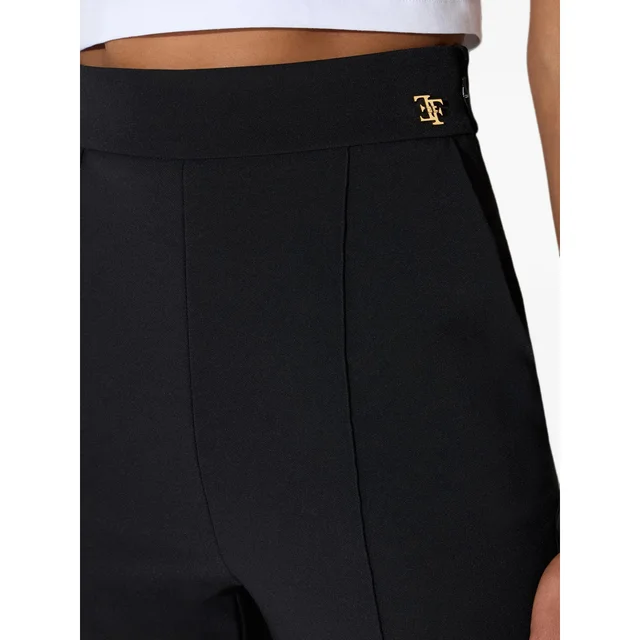 Elisabetta Franchi technical fabric trousers in Nylon 86%,Elastane 14% Description: These slim-fit trousers feature a high-rise waist, a raised center seam along the front, and a…, photo 4 of 4 from SENSER