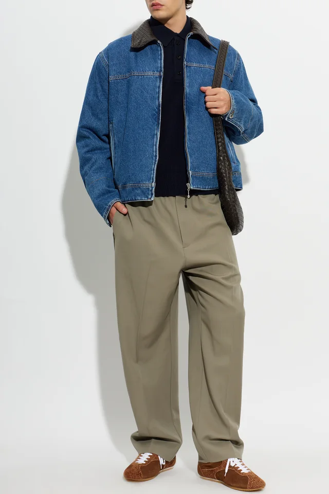 Bottega Veneta Long-sleeve knitted polo shirt, photo 3 of 4 from SENSER