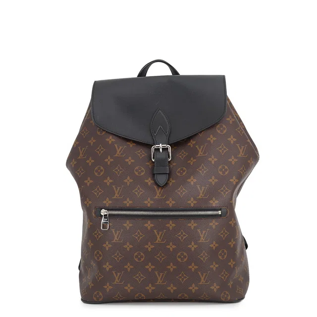 Louis Vuitton Parc Bordeaux/NoirM40637 Monogram Macassar Canvas in Burgundy Canvas from GALLERY RARE