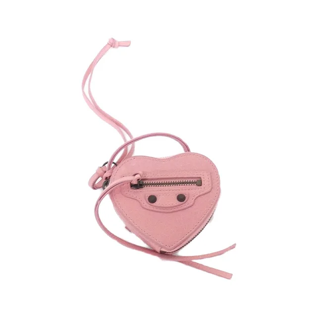 Balenciaga 819666 2ABEK Bag Charm in 5826/PINK/AGED METAL hardware lamb skin from KOMEHYO