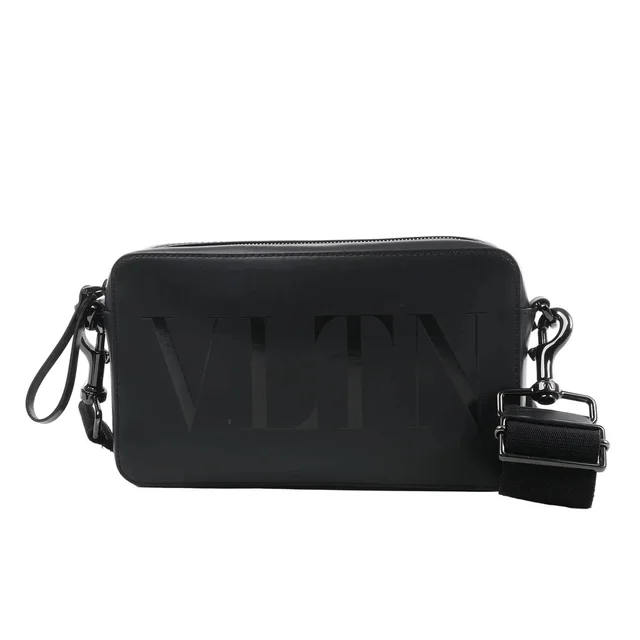 Valentino Garavani VLTN Leather Shoulder Bag in black Leather from Her-Age, photo 1 of 1