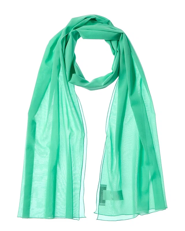 Dolce & Gabbana Chiffon Silk-Blend Scarf, image 1 of 1 from Gilt