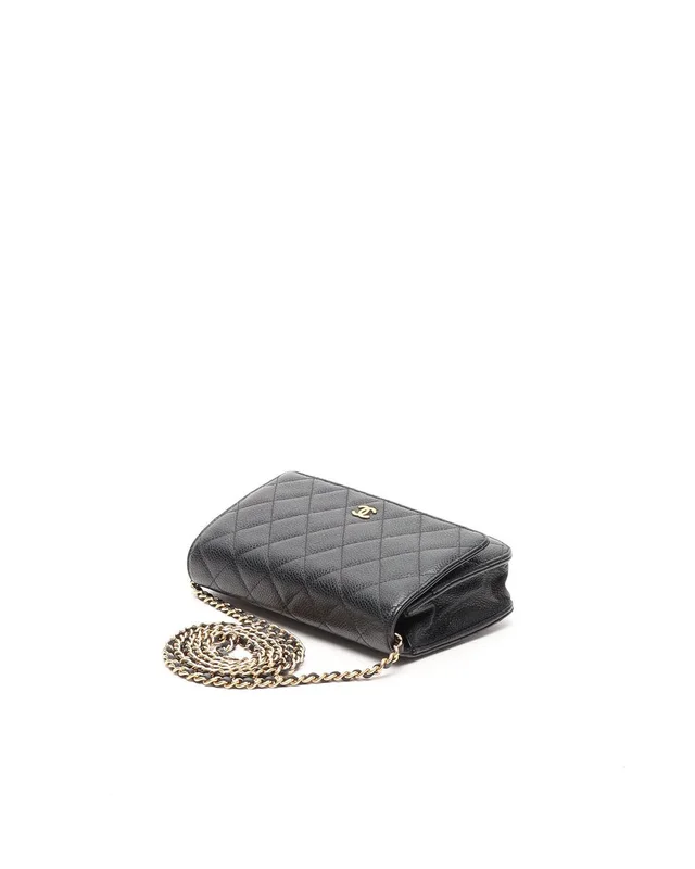 Chanel Classic Caviar Wallet On Chain Bag in Caviar leather from A Retro Tale, photo 4 of 10