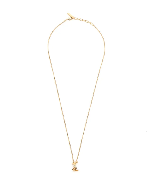 Saint Laurent Monogram Twist Necklace from A Retro Tale, photo 2 of 4