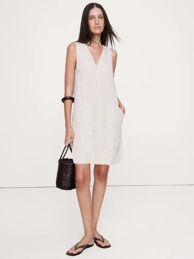 Banana Republic Linen Shift Dress in Beige from Banana Republic (Canada), photo 1 of 1