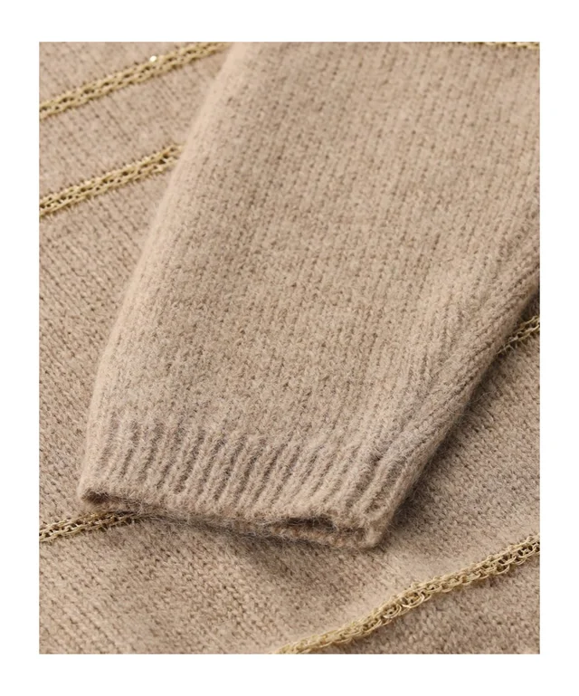 Fabiana Filippi Striped crew-neck sweater, photo 3 of 4 from SENSER
