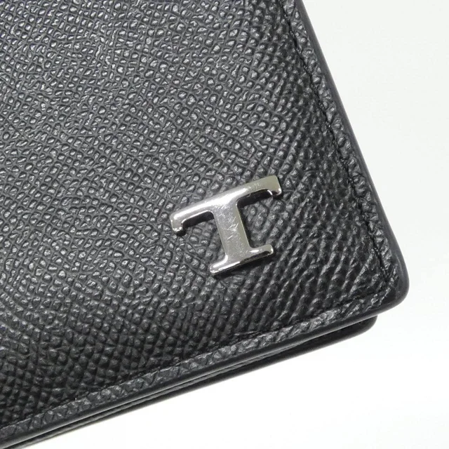 Tod's MTSYB7300UGAB999 Wallet in BLACK / SILVER metal fittings calf from KOMEHYO, photo 4 of 8