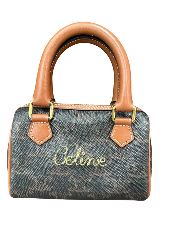 Celine Mini Bowling bag with Crossbody Strap from Luxury Promise