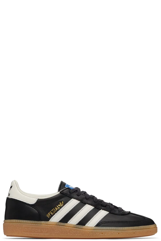 adidas Originals Black Handball Spezial MIG Sneakers from SSENSE, photo 1 of 1