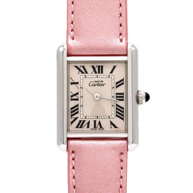 Cartier Must Tank Silver Watch Limited in Silver from LuxUness